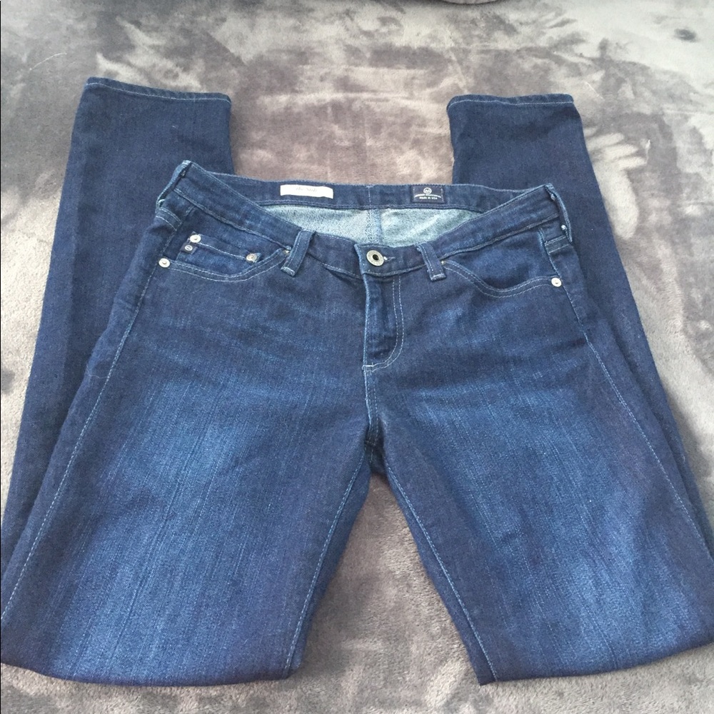AG stilt 28r medium dark wash